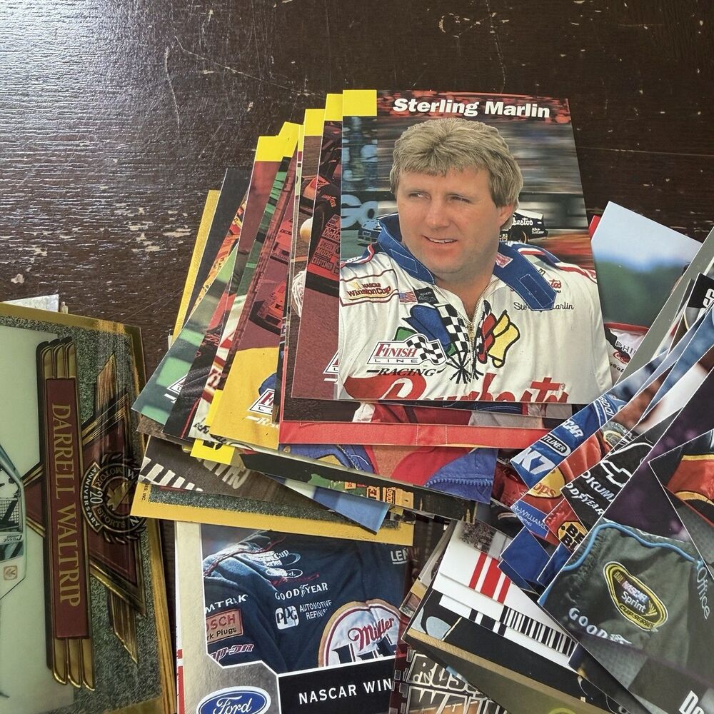 400 Vintage NASCAR Cards Lot Richard Petty Dale Jarrett Rusty Wallace Kenseth - Picture 8 of 12